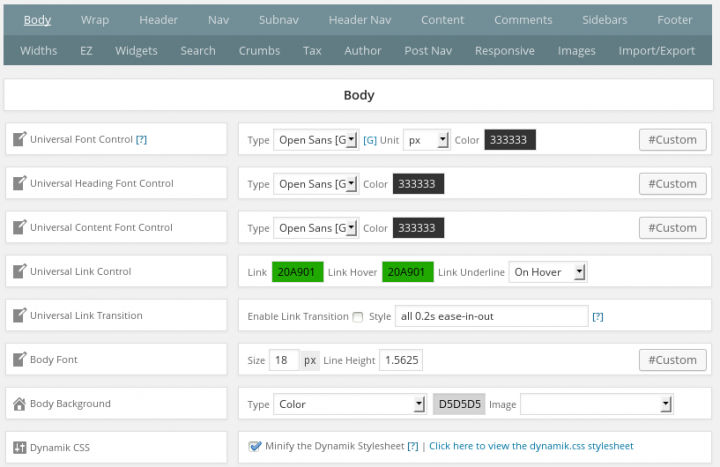Dynamik Design Body wilwebs.com