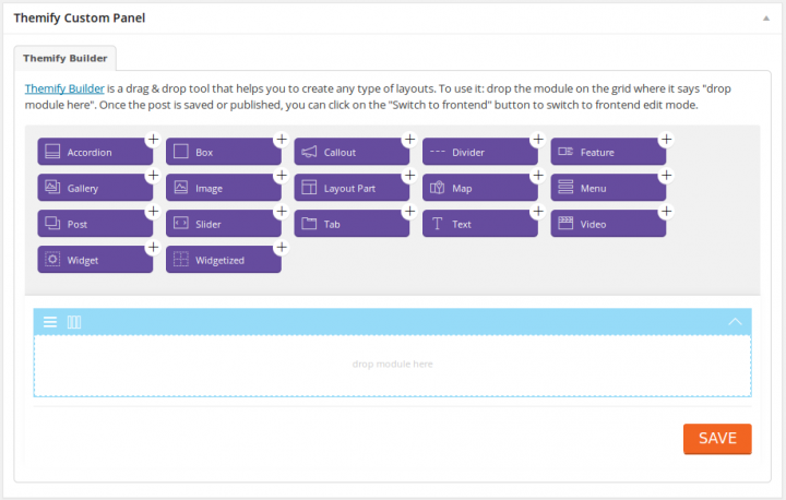 Themify Builder Partial Layouts