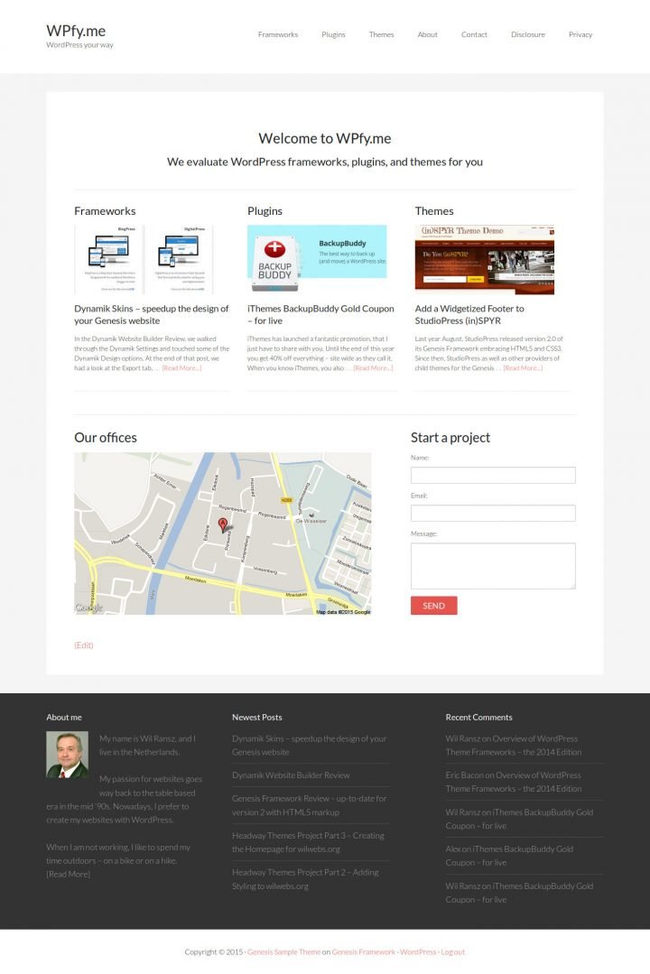 ZOOM Builder Homepage Frontend